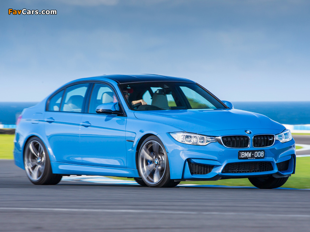 Photos of BMW M3 AU-spec (F80) 2014 (640 x 480)