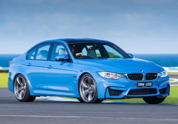 Photos of BMW M3 AU-spec (F80) 2014