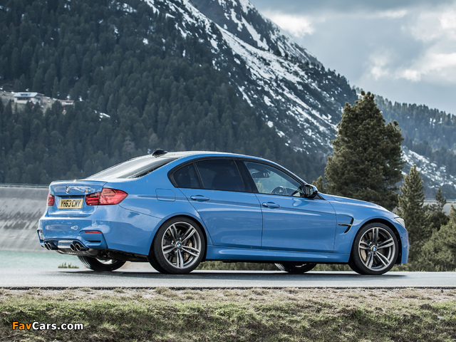 Photos of BMW M3 UK-spec (F80) 2014 (640 x 480)