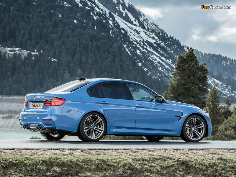 Photos of BMW M3 UK-spec (F80) 2014 (800 x 600)