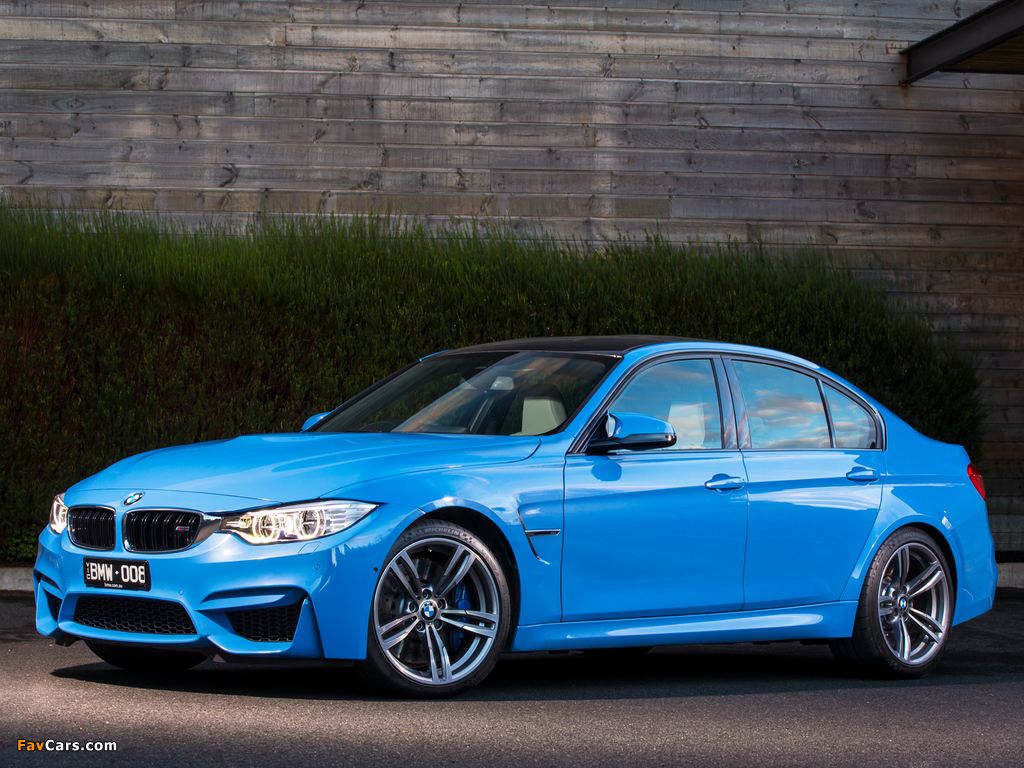 Photos of BMW M3 AU-spec (F80) 2014 (1024 x 768)