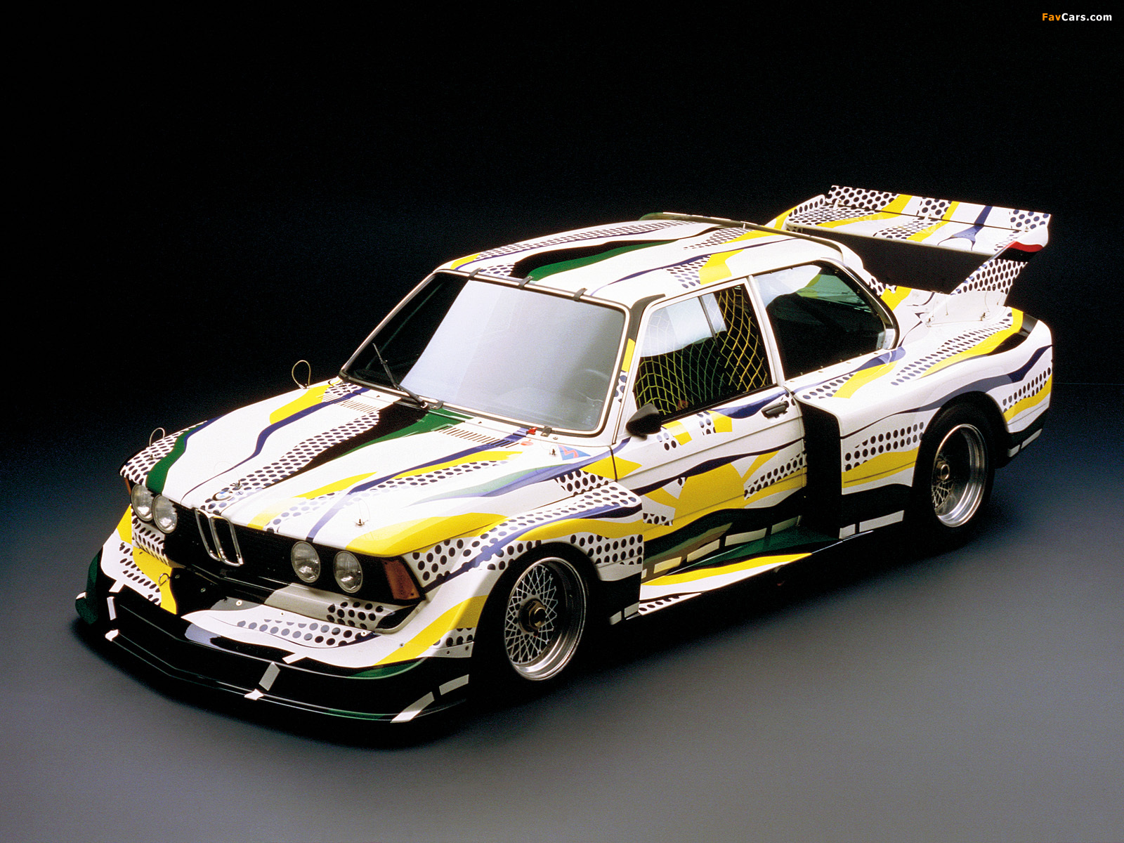 Photos of BMW 320i Gruppe 5 Art Car by Roy Lichtenstein (E21) 1977 (1600 x 1200)