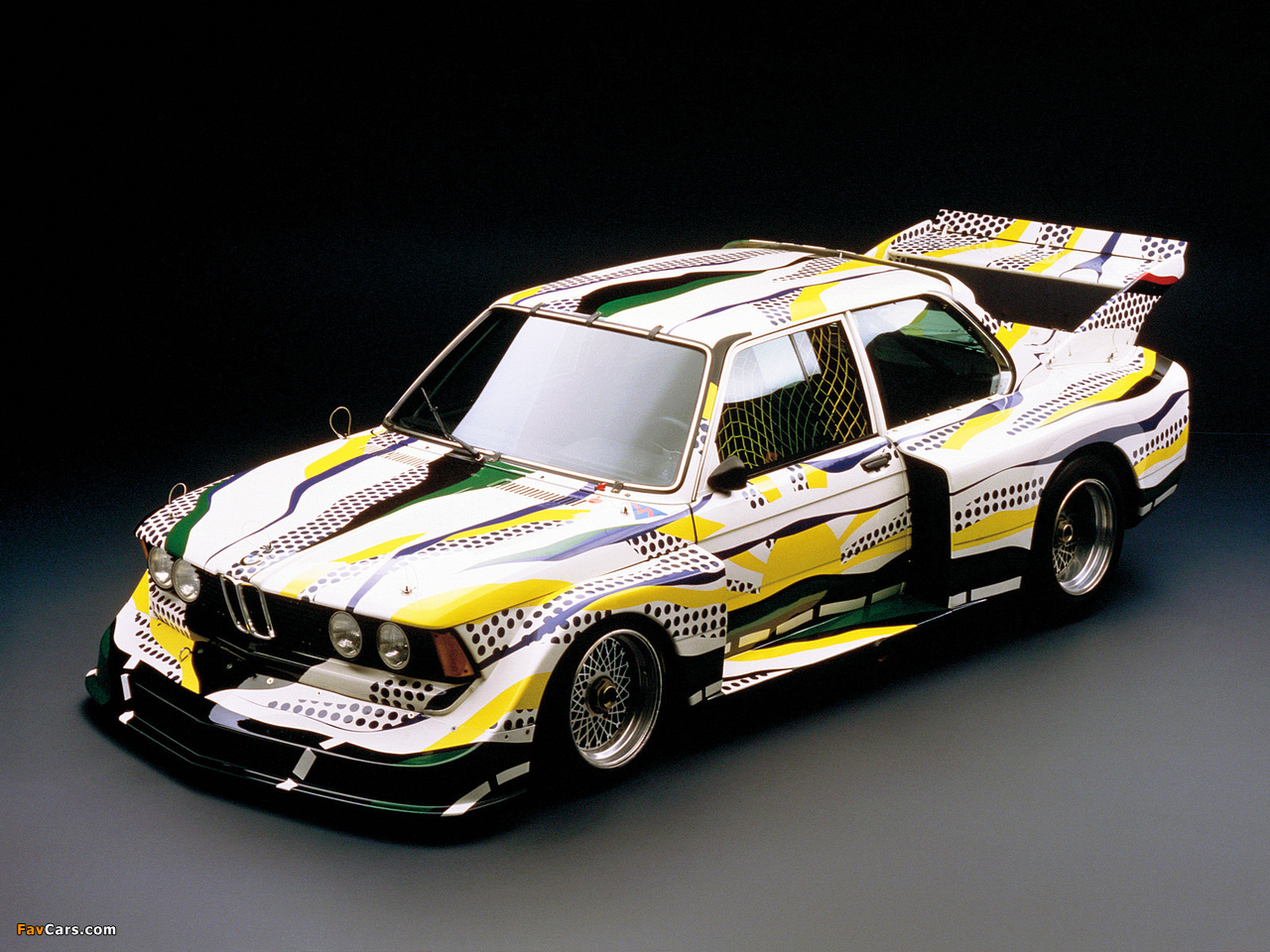 Photos of BMW 320i Gruppe 5 Art Car by Roy Lichtenstein (E21) 1977 (1280 x 960)