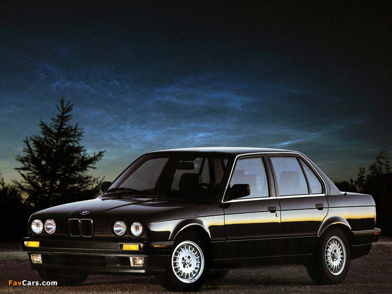 Photos of BMW 3 Series Sedan US-spec (E30) 1987–94 (800 x 600)