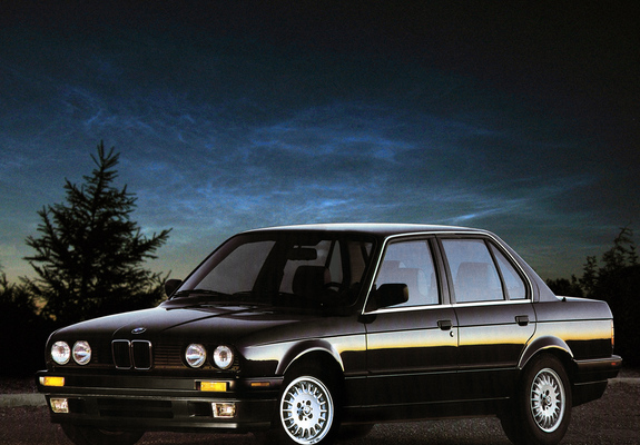 Photos of BMW 3 Series Sedan US-spec (E30) 1987–94