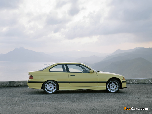 Photos of BMW M3 Coupe (E36) 1992–98 (640 x 480)
