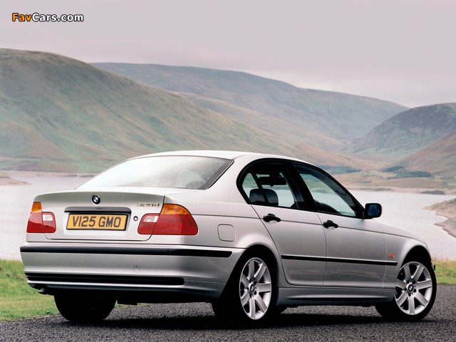 Photos of BMW 320d Sedan UK-spec (E46) 1998–2001 (640 x 480)