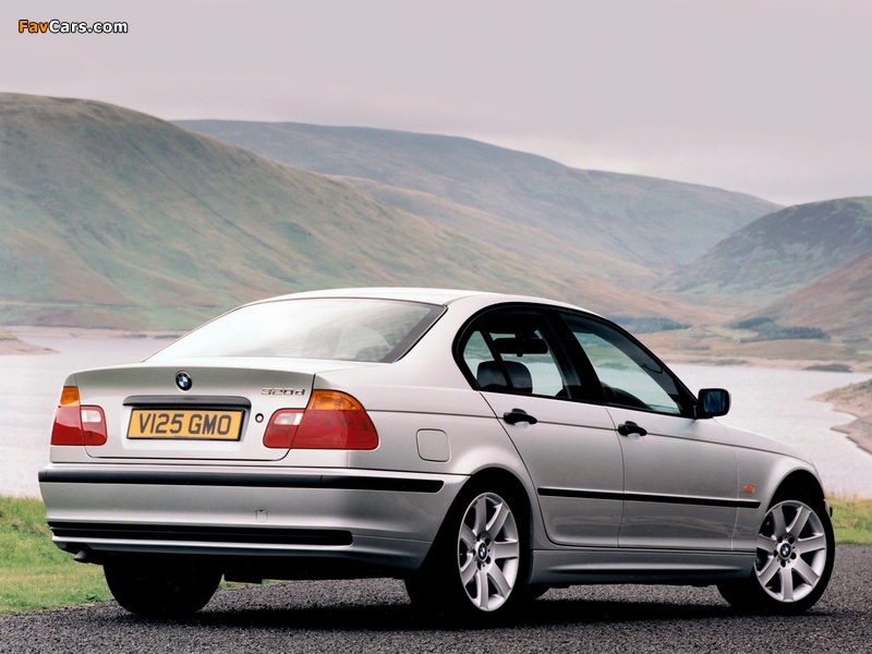 Photos of BMW 320d Sedan UK-spec (E46) 1998–2001 (800 x 600)