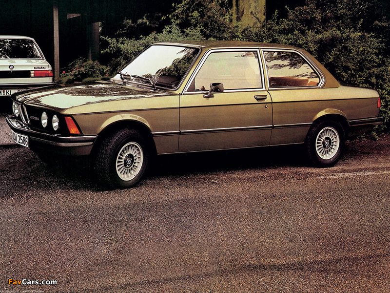 Pictures of BMW 323i Coupe (E21) 1978–83 (800 x 600)