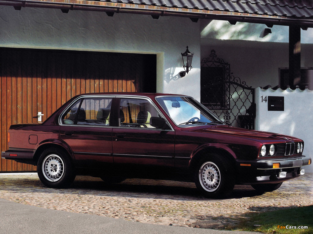 Pictures of BMW 3 Series Sedan US-spec (E30) 1987–94 (1024 x 768)