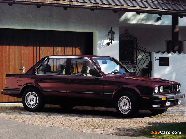 Pictures of BMW 3 Series Sedan US-spec (E30) 1987–94 (640 x 480)