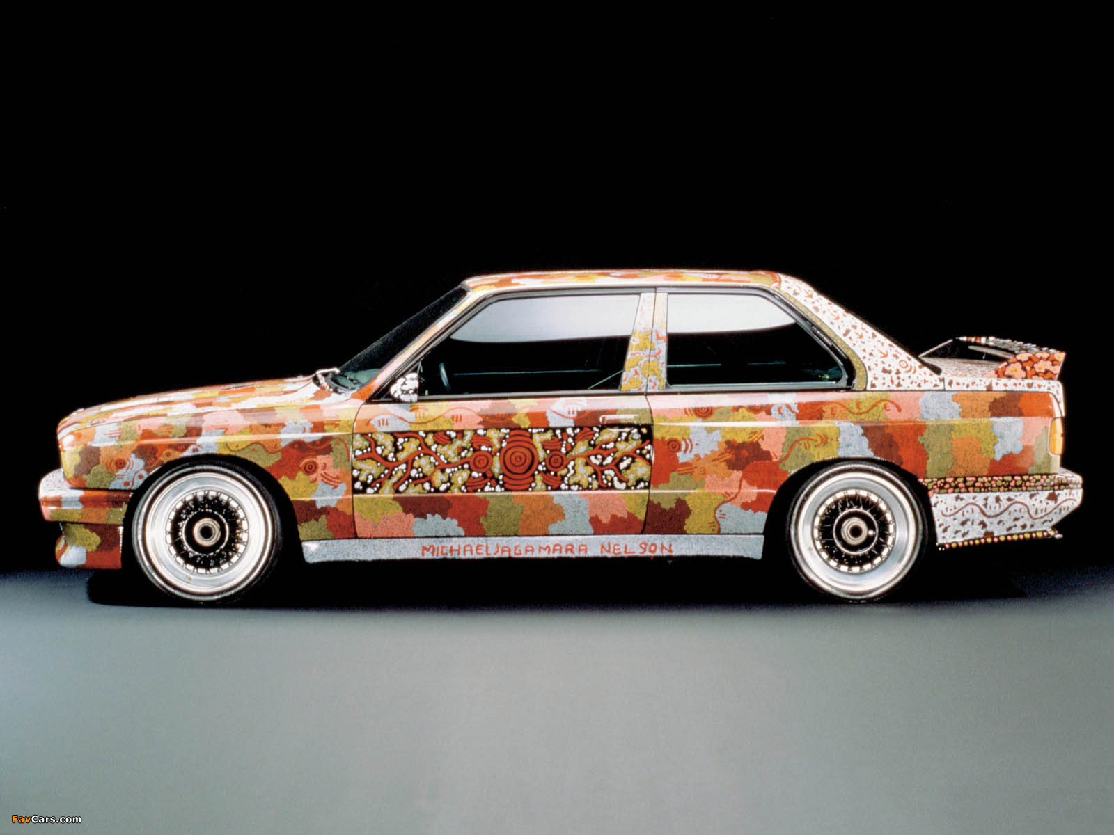 Pictures of BMW M3 Art Car by Michael Jagamara Nelson (E30) 1989 (1600 x 1200)