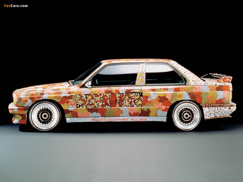 Pictures of BMW M3 Art Car by Michael Jagamara Nelson (E30) 1989 (1024 x 768)