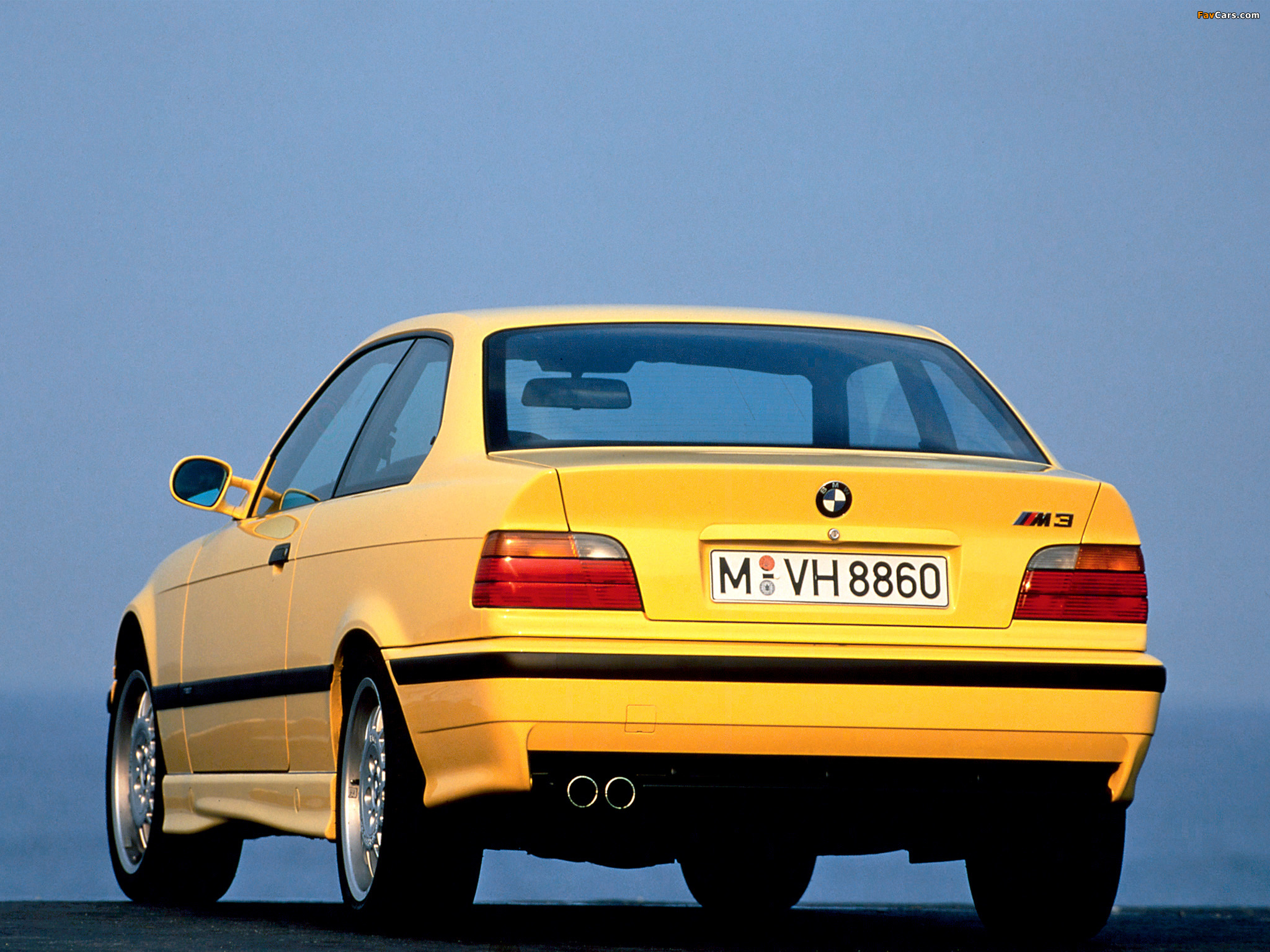 Pictures of BMW M3 Coupe (E36) 1992–98 (2048 x 1536)