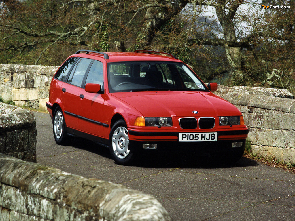 Pictures of BMW 316i Touring UK-spec (E36) 1995–99 (1024 x 768)
