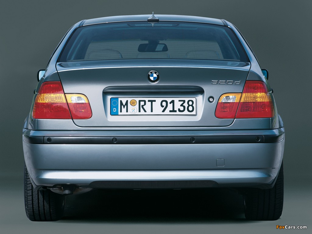 Pictures of BMW 320d Sedan (E46) 1998–2001 (1024 x 768)