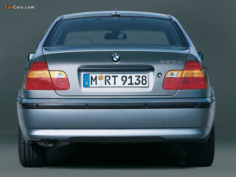 Pictures of BMW 320d Sedan (E46) 1998–2001 (800 x 600)