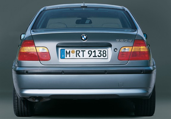 Pictures of BMW 320d Sedan (E46) 1998–2001