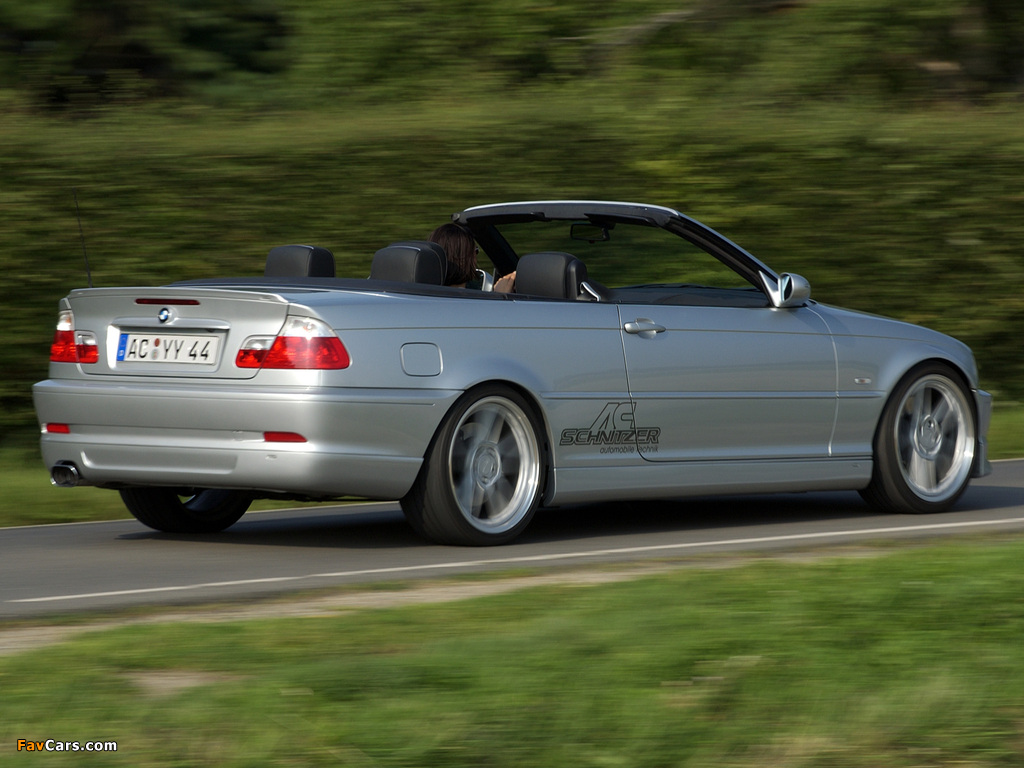 Pictures of AC Schnitzer ACS3 Cabrio (E46) 2000–03 (1024 x 768)