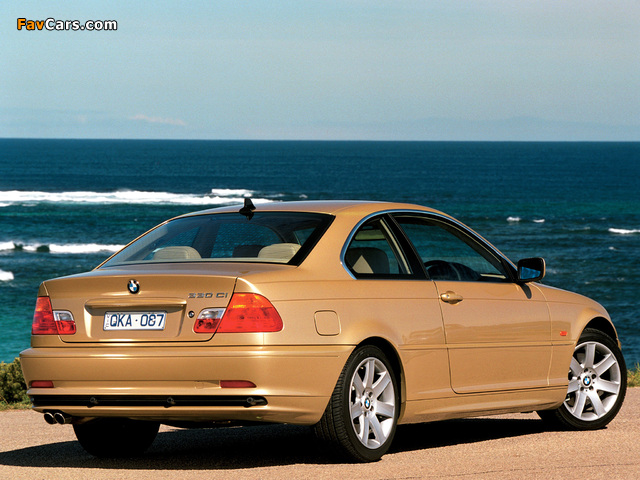 Pictures of BMW 330Ci Coupe AU-spec (E46) 2000–03 (640 x 480)