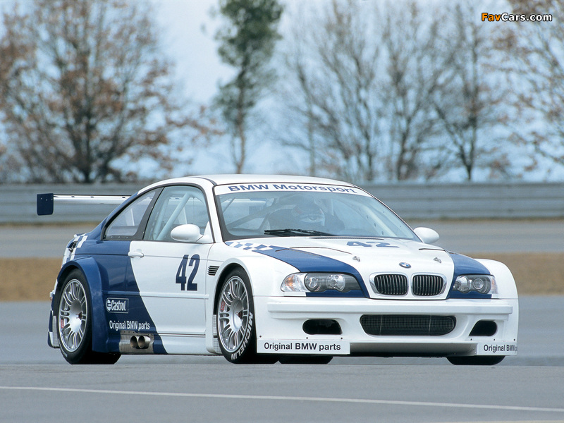 Pictures of BMW M3 GTR (E46) 2001 (800 x 600)
