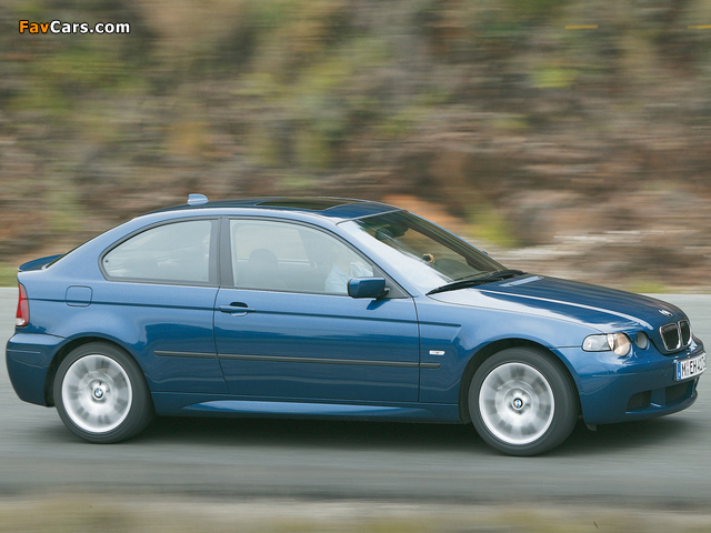 Pictures of BMW 325ti Compact (E46) 2001–05 (640 x 480)