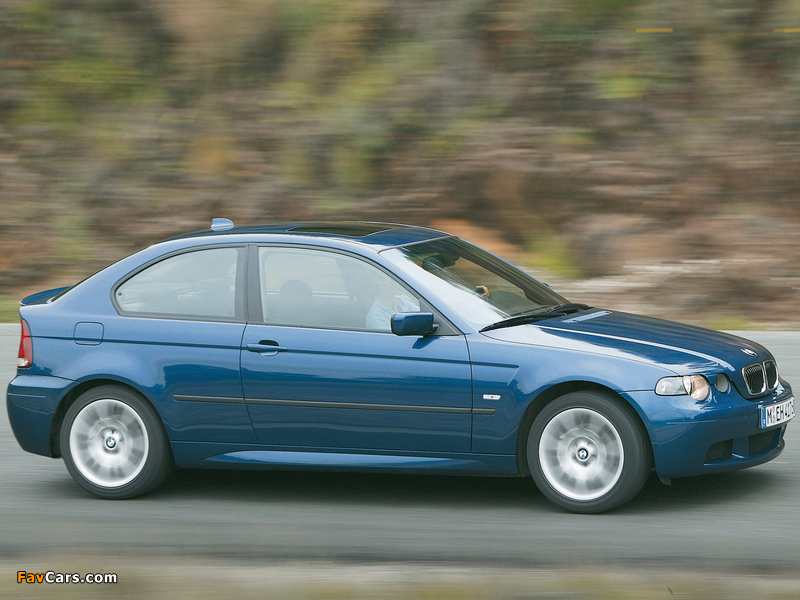 Pictures of BMW 325ti Compact (E46) 2001–05 (800 x 600)