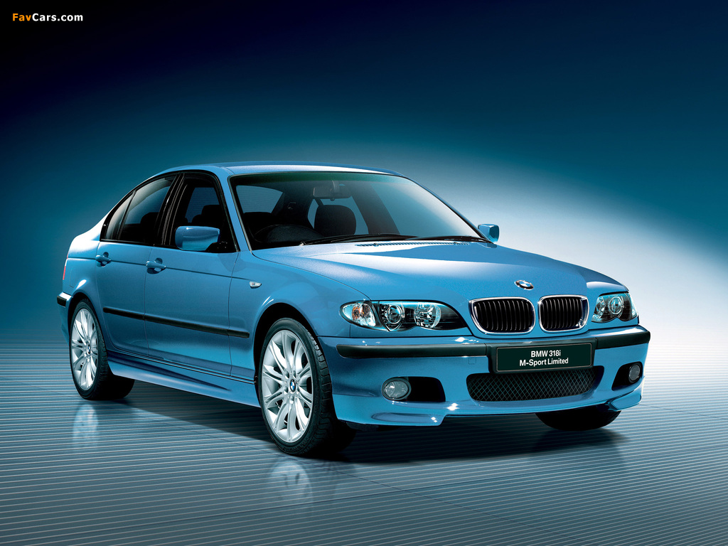 Pictures of BMW 318i M-Sport Limited (E46) 2002–05 (1024 x 768)