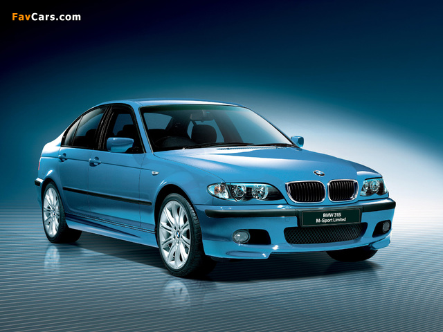 Pictures of BMW 318i M-Sport Limited (E46) 2002–05 (640 x 480)