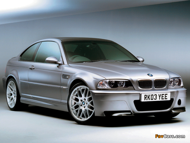 Pictures of BMW M3 CSL Coupe UK-spec (E46) 2003 (640 x 480)