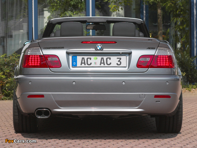 Pictures of AC Schnitzer ACS3 Cabrio (E46) 2003–06 (640 x 480)