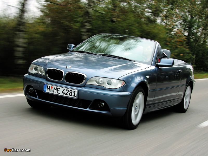 Pictures of BMW 320Cd Cabrio (E46) 2004–06 (800 x 600)