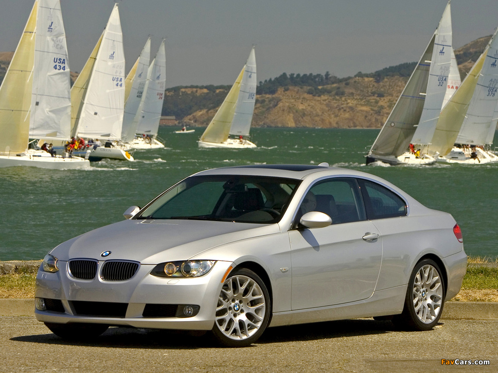 Pictures of BMW 328i Coupe US-spec (E92) 2006–10 (1024 x 768)