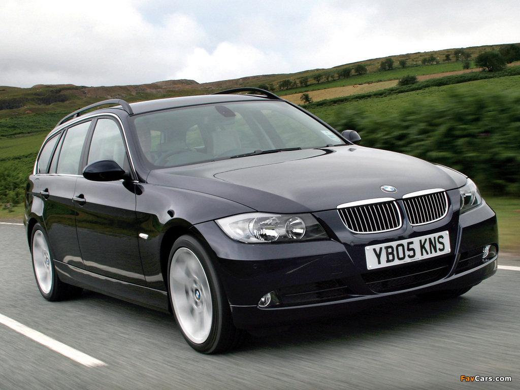 Pictures of BMW 325i Touring UK-spec (E91) 2006–08 (1024 x 768)