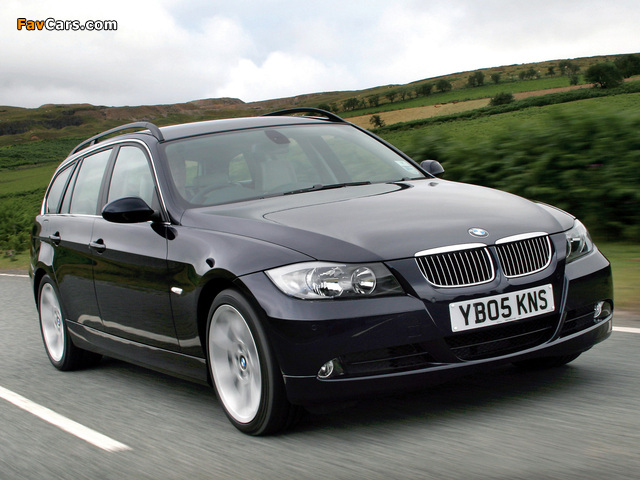 Pictures of BMW 325i Touring UK-spec (E91) 2006–08 (640 x 480)