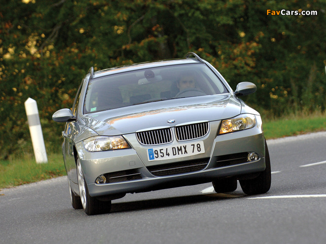 Pictures of BMW 330xd Touring (E91) 2006–08 (640 x 480)