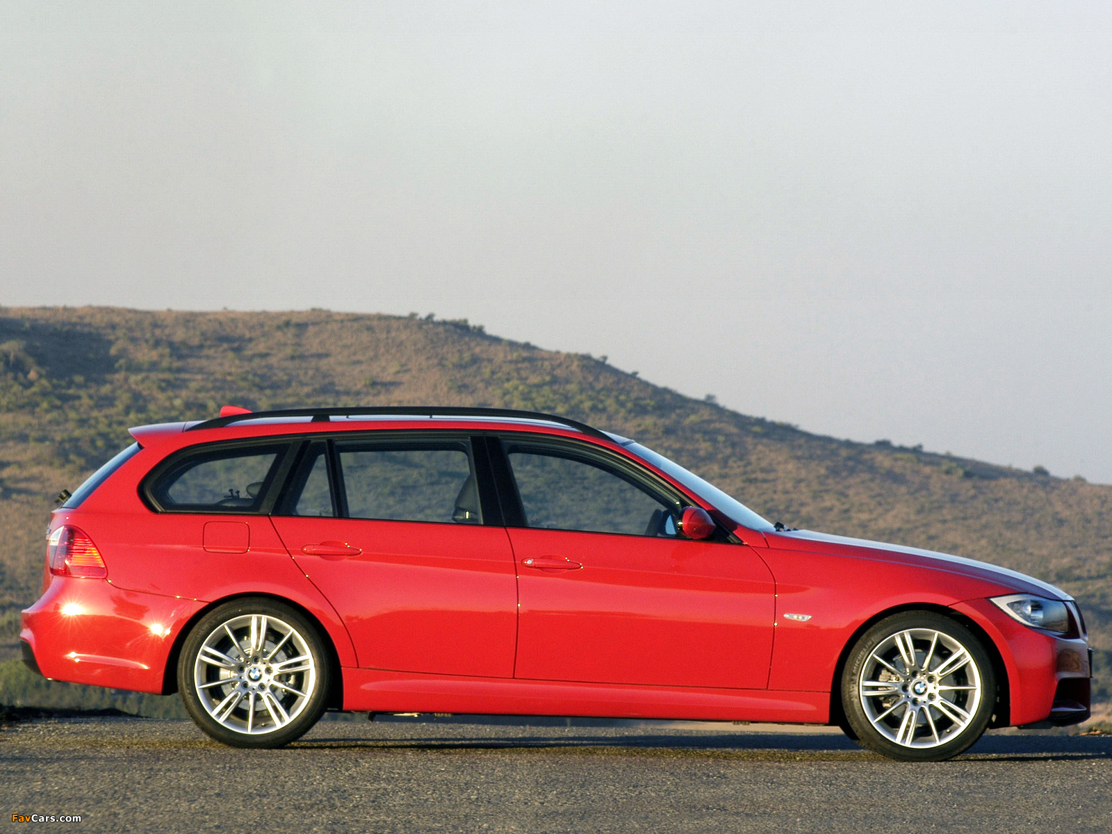 Pictures of BMW 320d Touring M Sport Package ZA-spec (E91) 2006 (1600 x 1200)