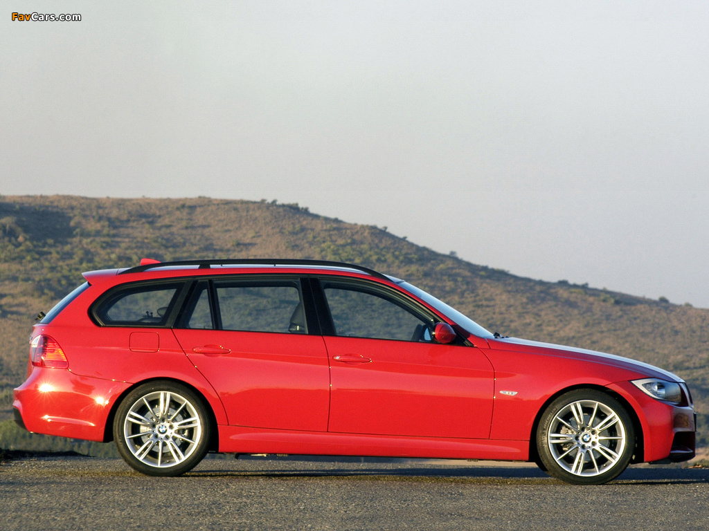 Pictures of BMW 320d Touring M Sport Package ZA-spec (E91) 2006 (1024 x 768)