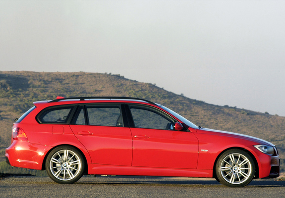 Pictures of BMW 320d Touring M Sport Package ZA-spec (E91) 2006