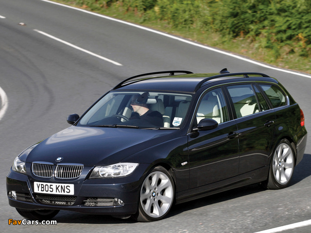 Pictures of BMW 325i Touring UK-spec (E91) 2006–08 (640 x 480)