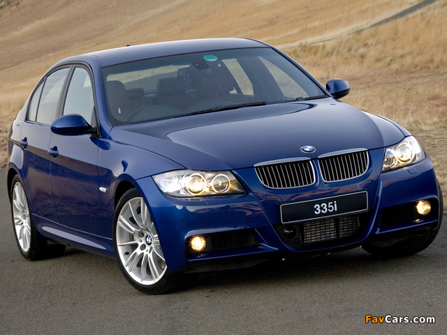 Pictures of BMW 335i M Sports Package ZA-spec (E90) 2006 (640 x 480)