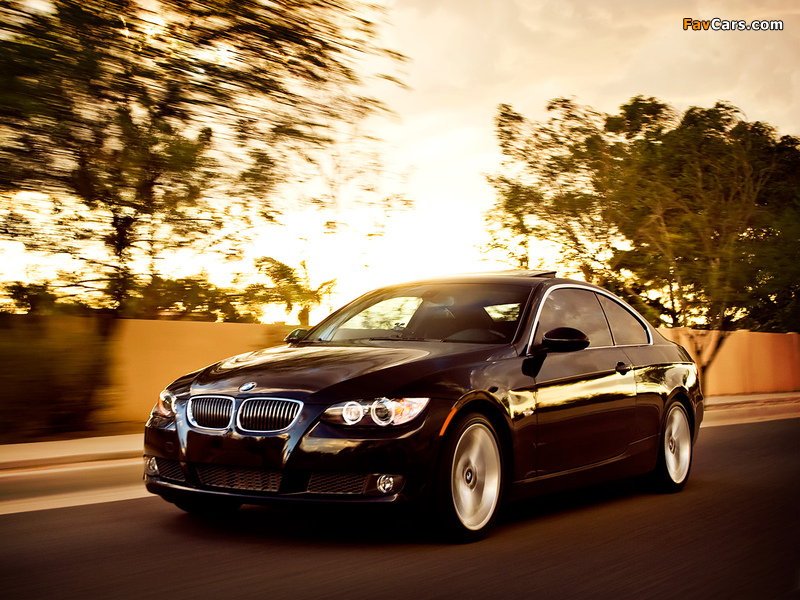 Pictures of BMW 335i Coupe US-spec (E92) 2007–10 (800 x 600)