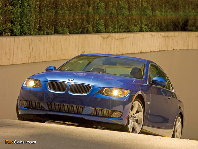 Pictures of BMW 335i Coupe US-spec (E92) 2007–10 (640 x 480)