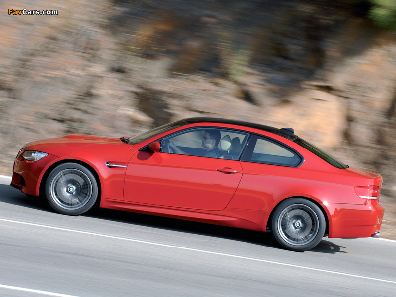 Pictures of BMW M3 Coupe (E92) 2007–10 (800 x 600)