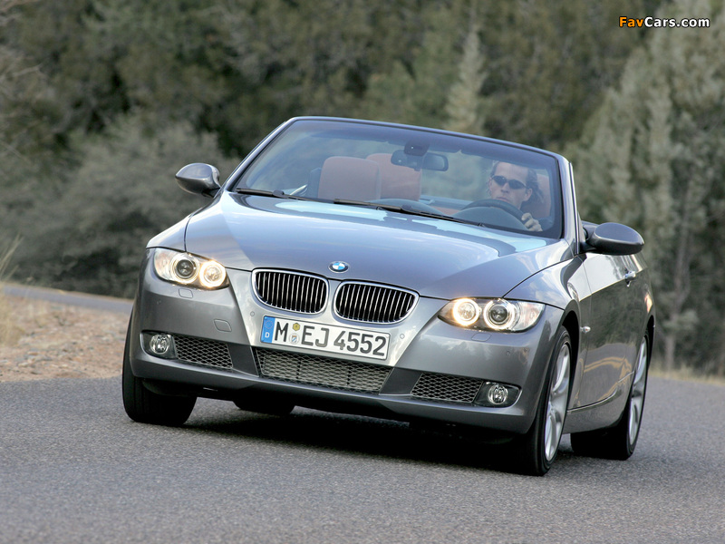 Pictures of BMW 335i Cabrio (E93) 2007–10 (800 x 600)