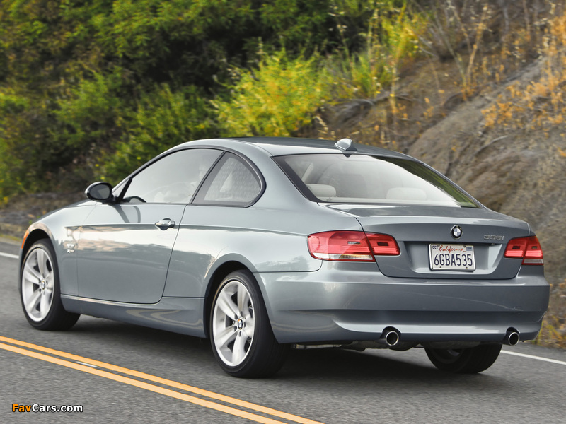 Pictures of BMW 335i Coupe US-spec (E92) 2007–10 (800 x 600)