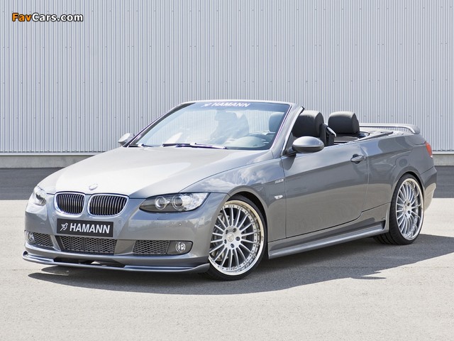 Pictures of Hamann BMW 3 Series Cabriolet (E93) 2007–10 (640 x 480)
