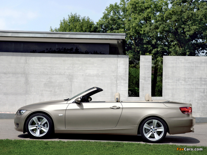 Pictures of BMW 335i Cabrio (E93) 2007–10 (800 x 600)
