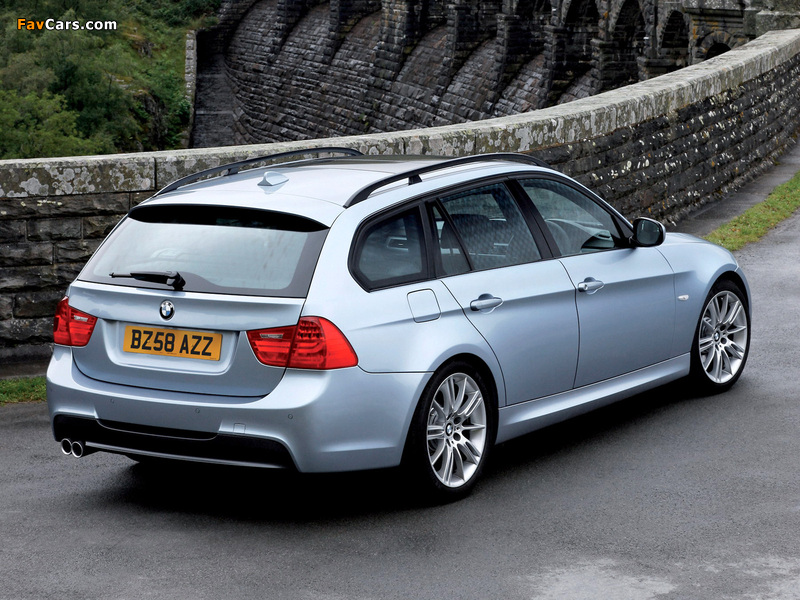 Pictures of BMW 330d Touring M Sports Package UK-spec (E91) 2008–12 (800 x 600)