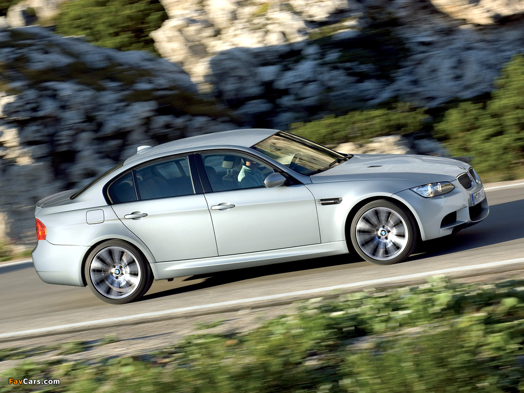 Pictures of BMW M3 Sedan (E90) 2008–10 (1024 x 768)
